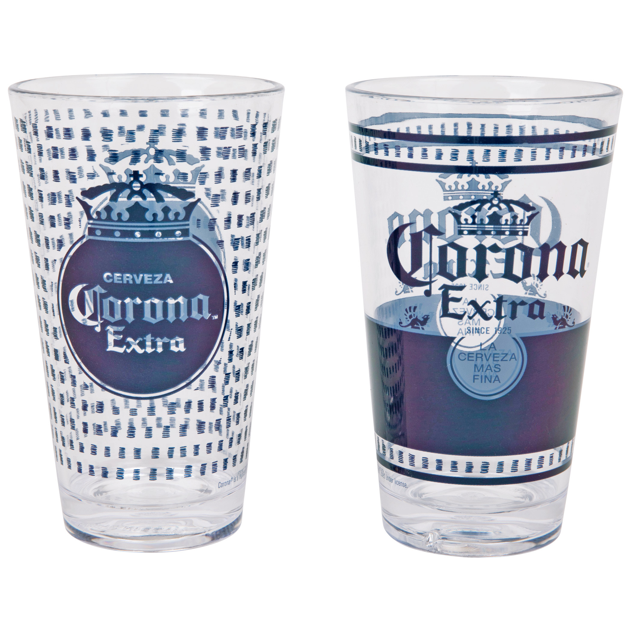 Corona Extra 2-Pack 16oz Pint Acrylic Pint Cups